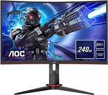 Монитор AOC 27 Gaming C27G2ZE черный/красный VA LED 0.5ms 16:9 HDMI матовая 300cd 178гр/178гр 1920x1080 240Hz FreeSync Premium DP FHD 5.5кг | код 2022313 | AOC