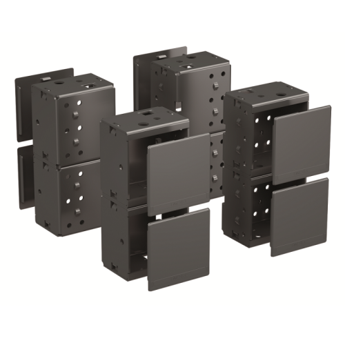 Комплект угловых элементов с пластиковыми заглушками, В =200 мм, 1 кмп =4 шт. | код 306878 | КЭАЗ