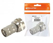 Штекер F RG6, инд. упаковка TDM | код SQ1809-0005 | TDM