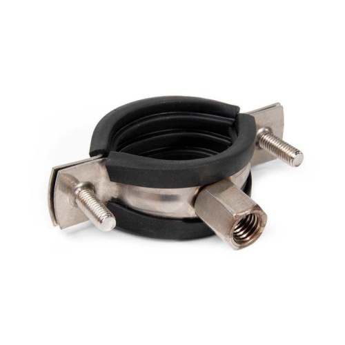 Хомут трубный AISI 201 2” (60-64мм) М8-М10 (5 шт/уп) Промрукав | код PR08.23890 | ПРОМРУКАВ