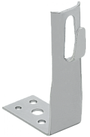 Дер. пр. кр. 6-8мм угловой h=80мм оц. сталь IEK | код ZDP87-11-1-68-80 | IEK