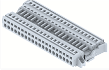 Разъем на 7 полюсов штепсельного типа без крепежных фланцев, шаг 5,08 мм DPSC5.08WW-7W(G) | код 2302020700 | Elmex