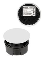 Монтажная коробка У191 СП D102х15 мм, крышка, IP20, инд. штрихкод TDM | код SQ1402-1191 | TDM