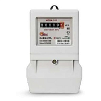 Счетчик НЕВА 101 1S0 1ф 5-60А 1 тариф. на панель 220В