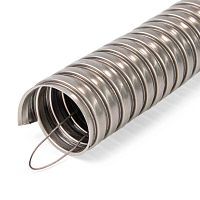 Металлорукав из нерж. стали МР (INOX) 15 с протяжкой (Fortisflex) | код 82605 | Fortisflex