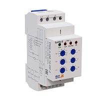 Реле контроля фаз OptiRel D PHS-3-2M-10-PP-2 универсальное 3Ф 2СО | код 332003 | КЭАЗ