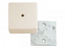 Коробка разветвительная без клеммника 56x56x28 мм ОП слоновая кость | 88шт. | Hegel | код КРК2701 02-01 | HEGEL