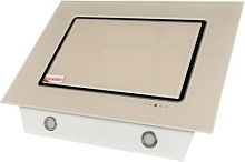 Вытяжка каминная Elikor Оникс 90П-1000-Е4Д бежевый управление: сенсорное (1 мотор) | код 1602611 | ELIKOR