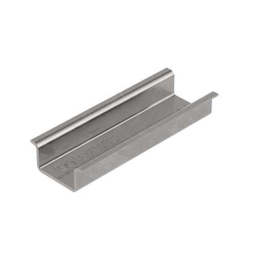 DIN-рейка из нержавеющей стали, с насечкой OMEGA 3A, 35х15мм. | код 02145RSS | DKC