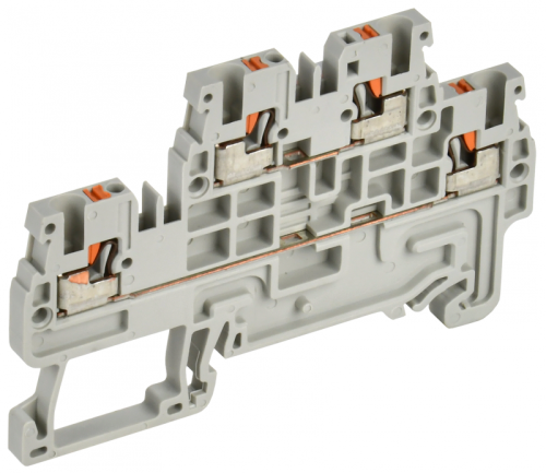 Колодка клеммная CP-ML 2 ур. 1,5мм2 серая IEK | код YCT23-00-2-K03-001 | IEK Колодка клеммная CP-ML 2 ур. 1,5мм2 серая IEK | код YCT23-00-2-K03-001 | IEK