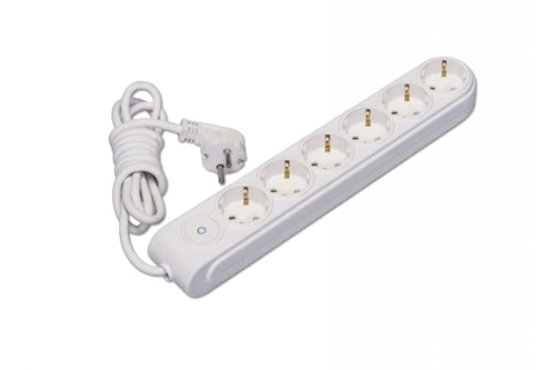 Удлинитель 6х2м с заземл. 16А защ. шторки Makel N6310033 Удлинитель 6х2м с заземл. 16А защ. шторки Makel N6310033