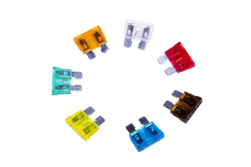 Набор автомобильных предохранителей стандарт в пластиковой коробке 100шт. REXANT | код 80-7024 | REXANT