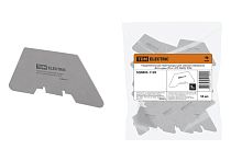 Разделительная перегородка для зажима наборного ЗНН серая (Ph-C ATP-DIKD) TDM | код SQ0803-1120 | TDM