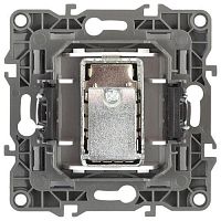 Розетка TV проходная, Эра12, шампань, 12-3102-04 | код Б0027434 | ЭРА