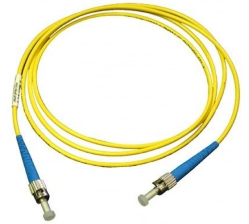 Патч-корд оптический TWT, PVC, симплексный, ST/UPC-ST/UPC, SM OS2, 2.0 м | код TWT-ST-ST/SU-2.0 | TWT