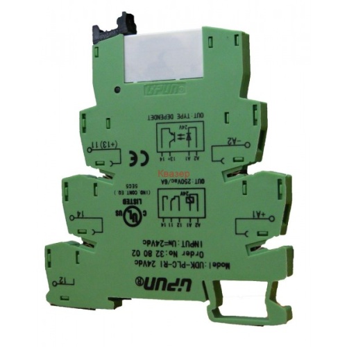 UDK-PLC-RII 12Vdc Релейный модуль 12 В DC, 2 перекидных контакта, винтовой зажим, шт | код UDK-PLC-RII 12Vdc | UPUN UDK-PLC-RII 12Vdc Релейный модуль 12 В DC, 2 перекидных контакта, винтовой зажим, шт | код UDK-PLC-RII 12Vdc | UPUN