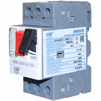 Автомат защиты двигателя MMS32M 02P5 1.6-2.5А (AC400/415V 100kA ESQ) | код 14.03.07.000009 | ESQ