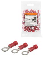 Наконечник кольцевой изолированный НКИ с легким вводом проводника 1,5-5 (100 шт.) TDM | код SQ0502-0202 | TDM