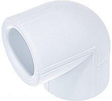 Уголок 90 град. 20 мм полипропиленовый PPR белый (10108020) | код 00000008702 | Valfex