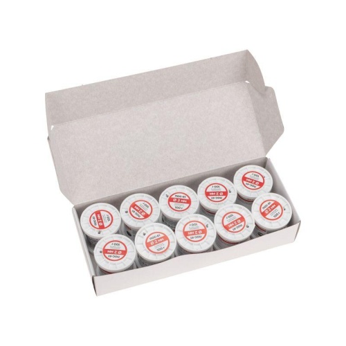 Припой с канифолью ПОС-61, 100г, 2мм, (олово 61%, свинец 39%), катушка | код 09-3173 | REXANT фото 5