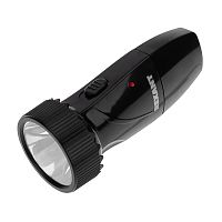 Фонарь с аккумулятором и встроенным зарядным устройством, зарядка напрямую от сети (евророзетка) 220 В | код 75-712| REXANT