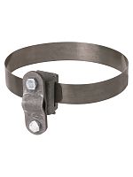 Держатель хомут ?10-100 мм, для прута ?6-10 мм, стальной зажим термодиффузия TDM | код SQ2402-3185 | TDM