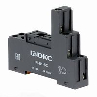 Колодка с винтовыми клеммами для реле на 1 группу контактов | код IR-B1-SC | DKC