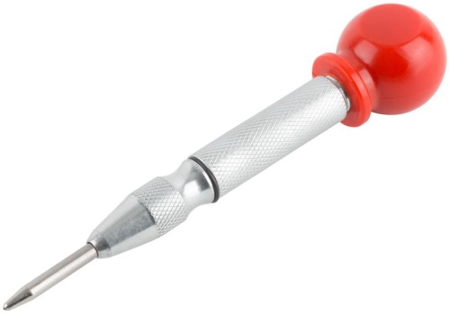 Кернер автоматический, жало HSS сталь, пластиковая накладка, 130 мм | код 46882 | FIT фото 2 Кернер автоматический, жало HSS сталь, пластиковая накладка, 130 мм | код 46882 | FIT фото 2