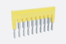 TJA3.5-8 Перемычка для клемм TP/TC/TU, 8 конт., сеч.1.5мм2., желт., шт | код TJA3.5-8 | SUPU