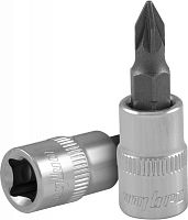 138602 Насадка торцевая 3/8DR с вставкой-битой POZIDRIVE®, PZ2 | код 138602 | Ombra