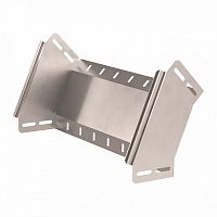 Угол вертикальный внешний 90 градусов Стандарт INOX (AISI 409) 400х100 Промрукав | код PR16.3062 | ПРОМРУКАВ