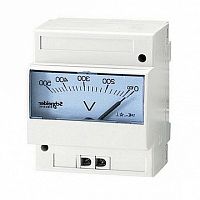 Вольтметр щитовой 500В AC/DC, аналоговый, кл.т. 1,5 | код. 004660 | Legrand