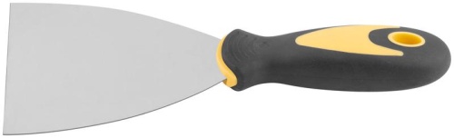 Шпатель, нерж.сталь, прорезиненная ручка 4'' (100 мм) | код 6696 | FIT фото 5