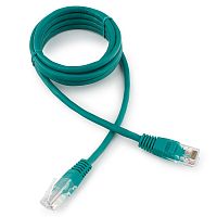 Патч-корд UTP Cablexpert PP12-1.5M/G кат.5e, 1.5м, литой, многожильный (зелёный) | код PP12-1.5M/G | Cablexpert