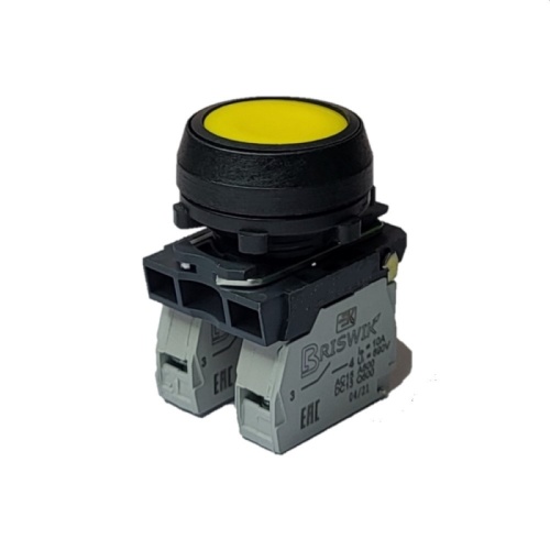 Выключатель Briswik КЕ 011/4м желтый 1но+0нз Цилиндр IP40 УХЛ3 10А | код aZ-DB-0Ai-0411 | Briswik Выключатель Briswik КЕ 011/4м желтый 1но+0нз Цилиндр IP40 УХЛ3 10А | код aZ-DB-0Ai-0411 | Briswik