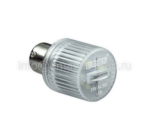 Светодиод LED 24VAC/DC белый | код IKML024B | EMAS Светодиод LED 24VAC/DC белый | код IKML024B | EMAS