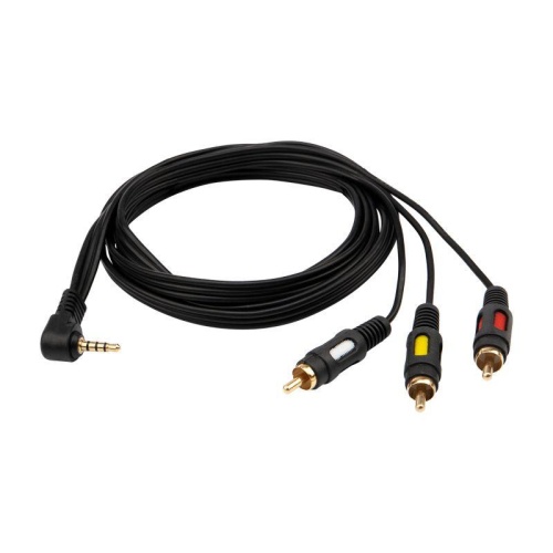 Шнур 3.5мм 4C Plug - 3RCA Plug 1.5м (GOLD) | код 17-4412 | Rexant Шнур 3.5мм 4C Plug - 3RCA Plug 1.5м (GOLD) | код 17-4412 | Rexant