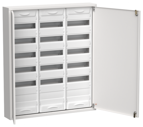 TITAN 5 Корпус мет. ЩРн-216 (3х72) 960х830х140 IP31 бел IEK | код TI5-50-N-3X072-31 | IEK