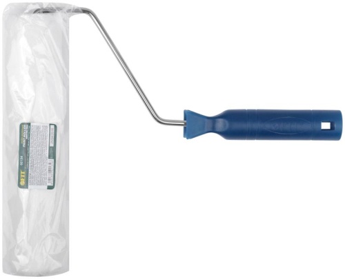 Валик велюровый диаметр 40/48мм бюгель 6мм ворс 4мм бел. 230мм бел. FIT 02134 фото 3