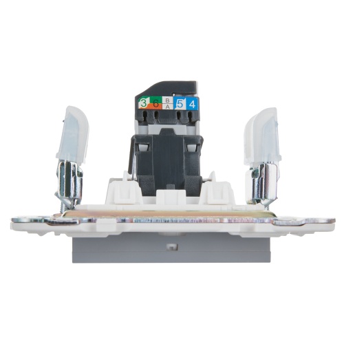 SKANDY Роз. комп. RJ45 кат.5E SK-K01Gr сер. IEK | код SK-K10-1-K03 | IEK фото 3 SKANDY Роз. комп. RJ45 кат.5E SK-K01Gr сер. IEK | код SK-K10-1-K03 | IEK фото 3