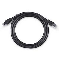 Cabeus PC-UTP-RJ45-Cat.5e-0.15m-BK Патч-корд U/UTP, категория 5е, 2xRJ45/8p8c, неэкранированный, черный, PVC, 0.15м | код 8990c | Cabeus
