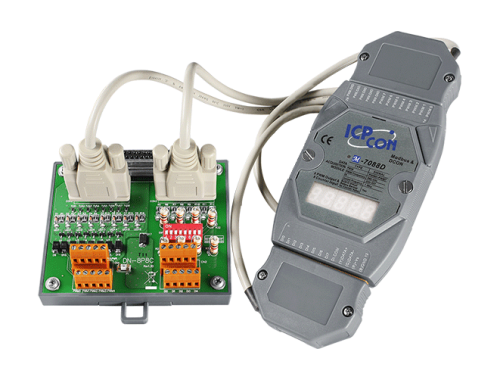 I-7088-G/S CR I-7088 with DN-8P8C-CA External Board (Gray Cover) (RoHS) | код 00-06104417 | ICP DAS