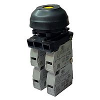 Выключатель Briswik КЕ 082/6м желтый 3но+0нз Цилиндр с наружным протектором IP66 УХЛ2 10А | код aZ-DB-3Ai-0431 | Briswik