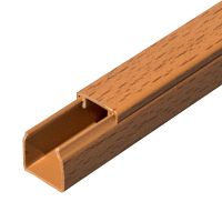 Кабель-канал бук 2-й замок в п/э 16х16 мм (84 м/уп) Промрукав | код PR03.0195 | ПРОМРУКАВ