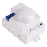 Датчик движения настенно-потолочный микроволновый ДДНПМ 01, 180°/360?, 1200 Вт, 10-2000 Лк, 3-10 м, 10-900 сек. 5,8 ГГц REXANT | код 11-9218 | REXANT