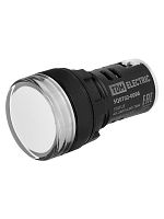 STATUS Лампа сигнальная AD-22DS, LED, d22 мм, 24-440 В AC/DC, белый TDM | код SQ0702-0096 | TDM