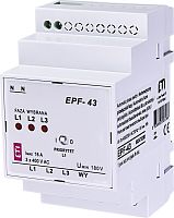 Реле автоматического выбора фаз EPF-43 230/400V (180V AC) | код 002470280 | ETI