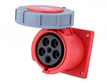 Розетка для скрытой проводки 3Р+РЕ+N 63А 380В IP67 РЩ-103 | код 26276DEK | DEKraft