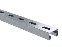 С-образный профиль 41х21, L300, толщ.2,0 мм, цинк-ламельный | код BPV2103ZL | DKC