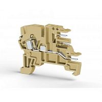 364 020, Клеммник пружинный с разъёмом, с индикацией 24 VDC, на DIN-рейку, 2,5 мм.кв., (бежевый), PCY 2,5L | код 0.0.0.3.64020 | KLEMSAN